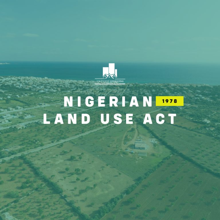 Impacts of Land Use Act (LUA) of 1978